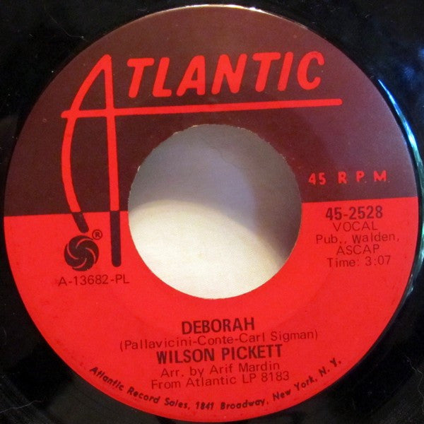 Wilson Pickett : I'm A Midnight Mover / Deborah (7", Single, PL )