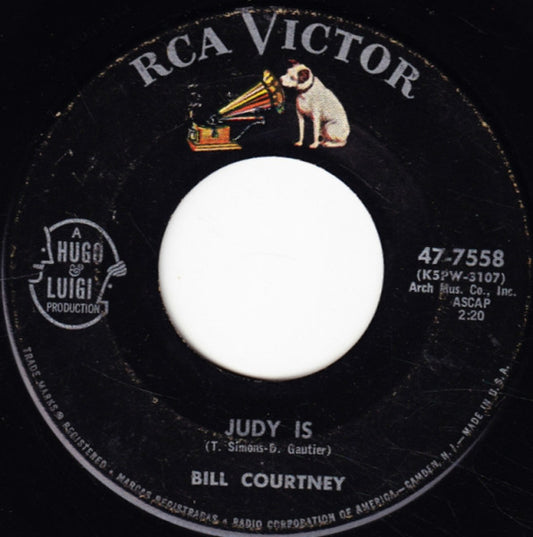 Bill Courtney : Judy Is (7")