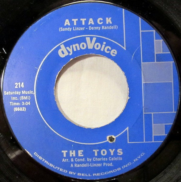 The Toys : Attack / See How They Run (7", Mon)