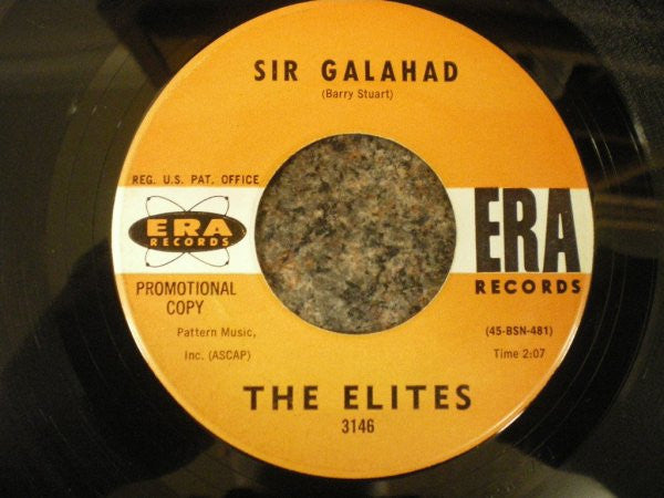 The Elites : Sir Galahad / What's The Password? (7", Single, Promo)