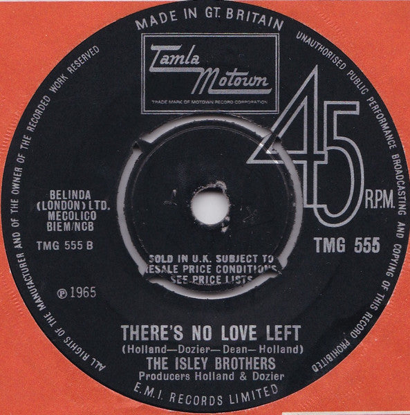 The Isley Brothers : This Old Heart Of Mine (Is Weak For You) (7", Single, Mono, 4-P)