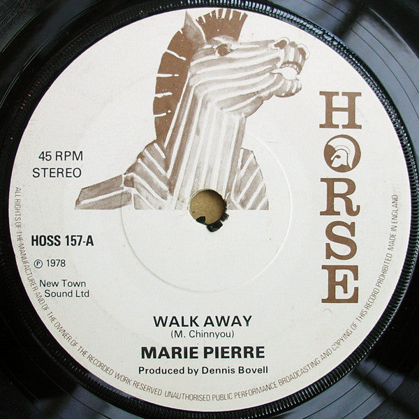 Marie Pierre : Walk Away (7")