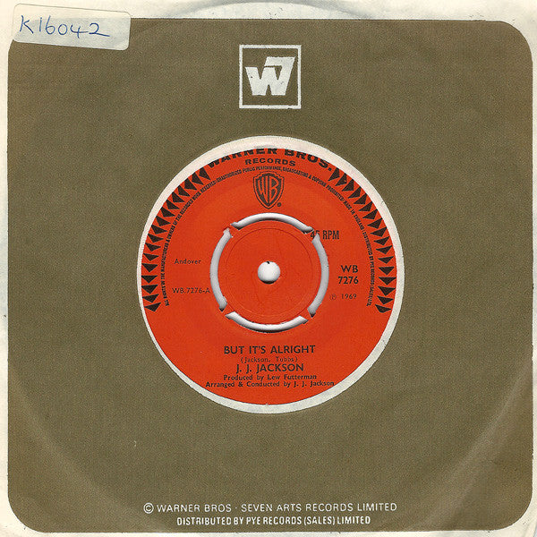 J.J. Jackson : But It's Alright (7", Single)