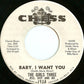 The Girls Three: Jess, Dot And Me : Baby, I Want You / That's How It Is (7", Single, Promo)