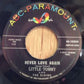 Little Tommy And The Elgins : Never Love Again (7", Single)