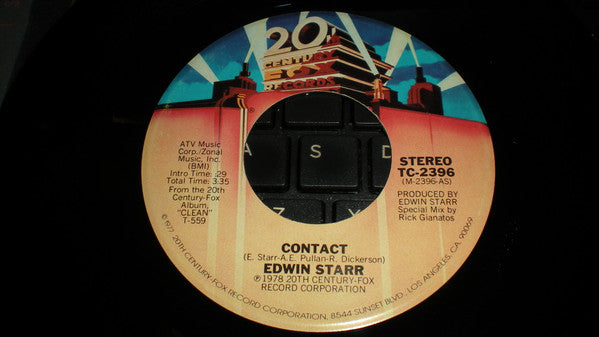 Edwin Starr : Contact / Don't Waste Your Time (7", San)