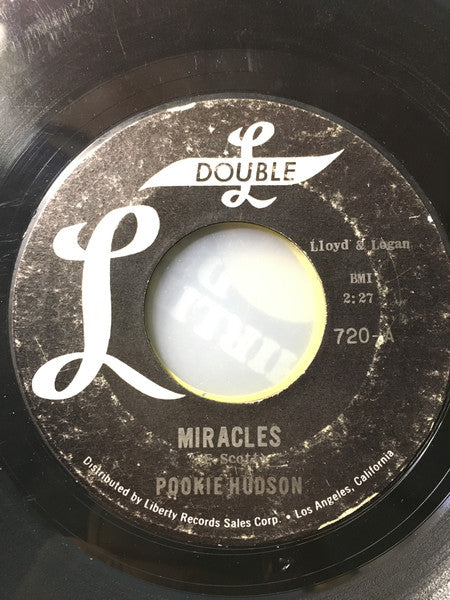 Pookie Hudson :  Miracles  (7", Single)