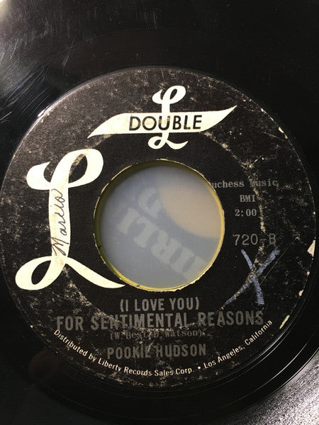 Pookie Hudson :  Miracles  (7", Single)