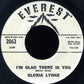 Gloria Lynne : My Devotion / I'm Glad There Is You (7", Mono)