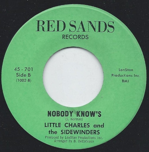 Little Charles And The Sidewinders : You're Blessing  (7", Single)