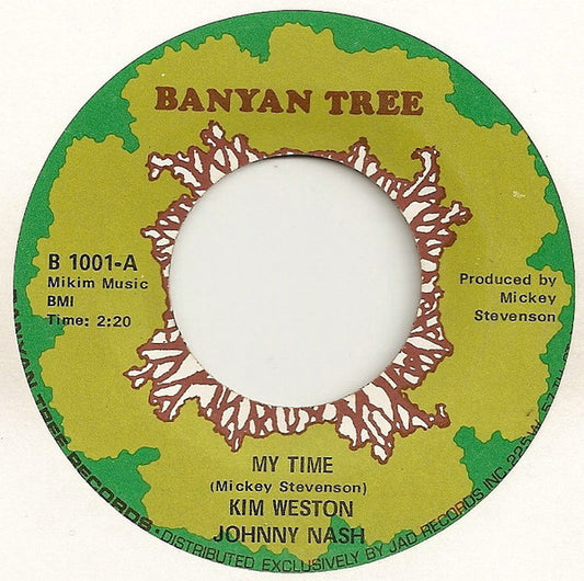 Kim Weston And Johnny Nash : My Time / We Try Harder (7", Single)