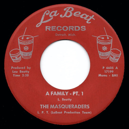 The Masqueraders : A Family (7")