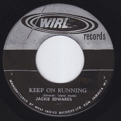 Jackie Edwards : Keep On Running  (7", Single)