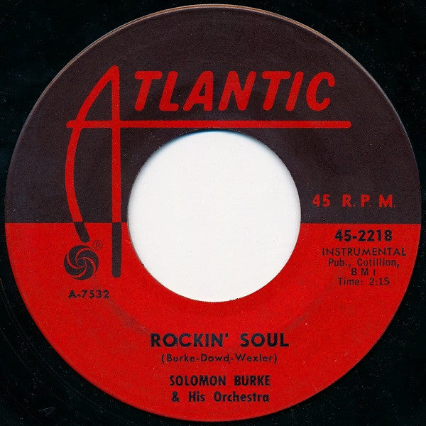 Solomon Burke : He'll Have To Go / Rockin' Soul (7")