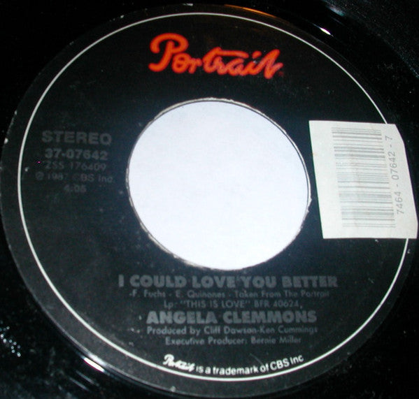 Angela Clemmons : This Is Love (7")