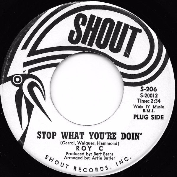 Roy C. Hammond : Stop What You're Doin' / Gone Gone (7", Promo)