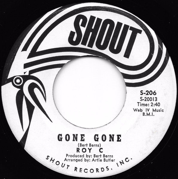 Roy C. Hammond : Stop What You're Doin' / Gone Gone (7", Promo)