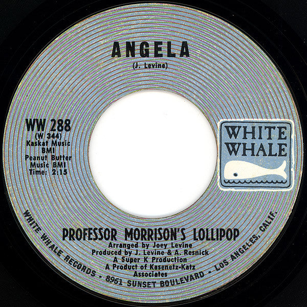 Professor Morrison's Lollipop : Angela / Duba Duba Do (7", Single, Pit)