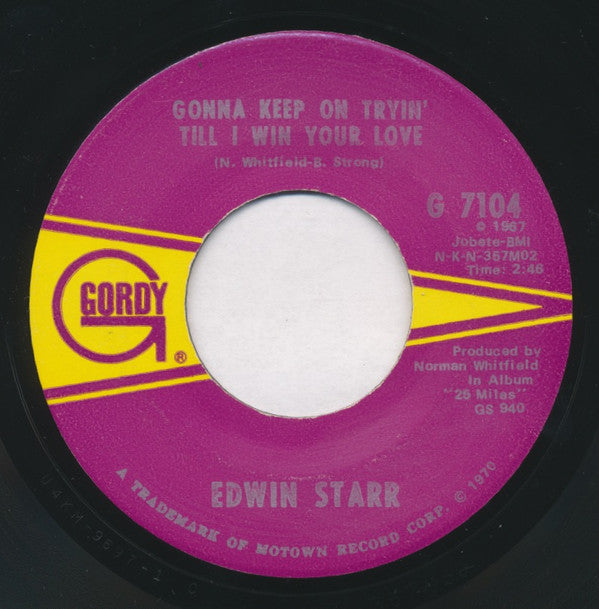 Edwin Starr : Stop The War Now (7", Single, ARP)