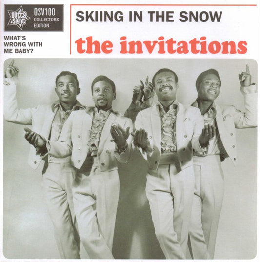 The Invitations : Skiing In The Snow / What's Wrong With Me Baby?  (7", RE, S/Edition)