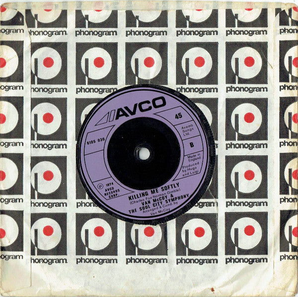 Van McCoy & The Soul City Symphony : Love Is The Answer (7", Sol)