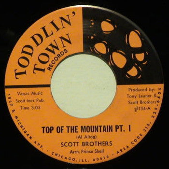 The Scott Brothers (8) : Top Of The Mountain (7")