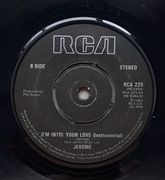 Steve Jerome (2) : (I'm Into) Your Love (7")