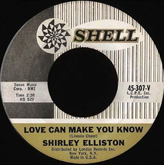 Shirley Elliston : A Beautiful Love /  Love Can Make You Know (7", Single)