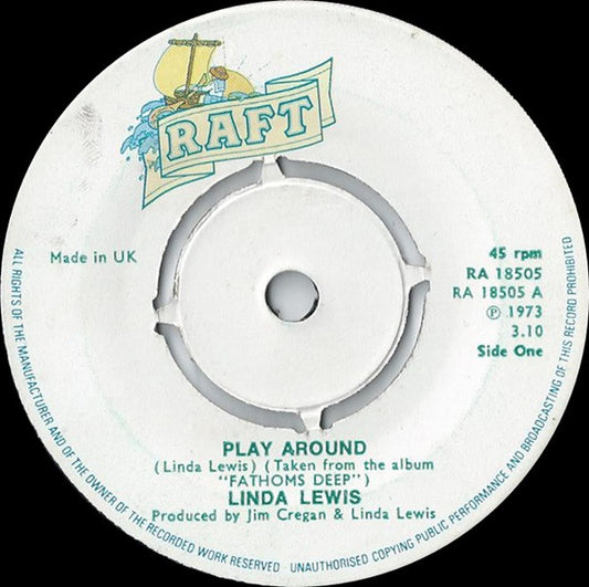Linda Lewis : Play Around (7", Kno)