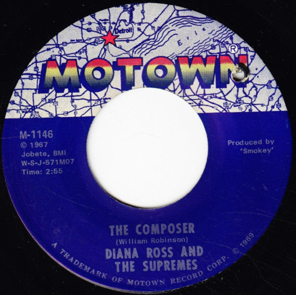 The Supremes : The Composer (7", Single, Mono, ARP)