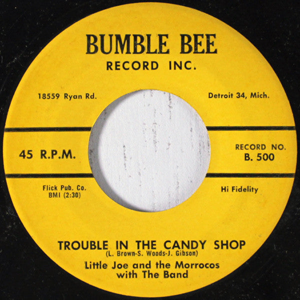 Little Joe And The Morrocos With The Band (32) : Bubble Gum (7")