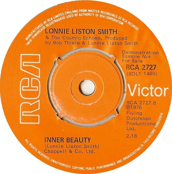 Lonnie Liston Smith / Lonnie Liston Smith And The Cosmic Echoes : Get Down Everybody / Inner Beauty (7", Single, Promo)