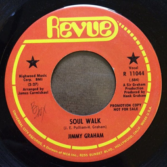 Jimmy Graham : Soul Walk / A Soul Walk In (7", Single, Promo)