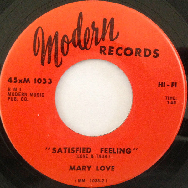 Mary Love : Baby I'll Come (7")