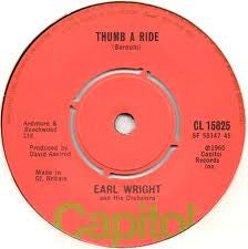 Earl Wright Orchestra : Thumb A Ride (7")