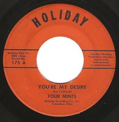 The Four Mints : You're My Desire (7")