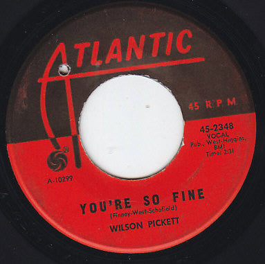 Wilson Pickett : Land Of 1000 Dances / You're So Fine (7", Single)