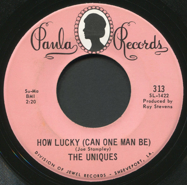 The Uniques (2) : How Lucky (Can One Man Be) (7", Single)