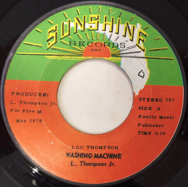 Louis Thompson (4) : Washing Machine (7")