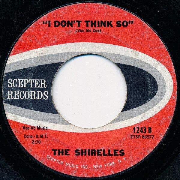 The Shirelles : Everybody Loves A Lover (7", Single, Mono, Styrene, Bri)