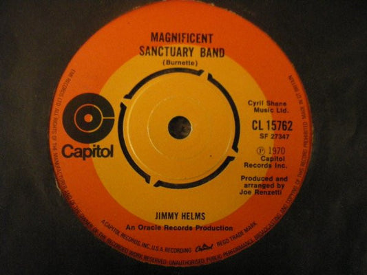 Jimmy Helms : Magnificent Sanctuary Band / My Little Devil (7", Single)