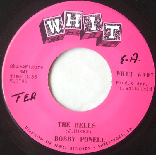 Bobby Powell : The Bells (7", Single)