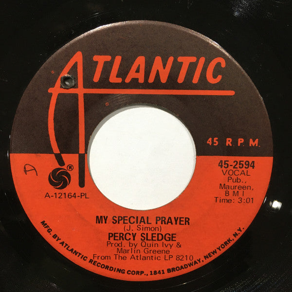 Percy Sledge : My Special Prayer / Bless Your Little Sweet Soul (7", Single, PL )