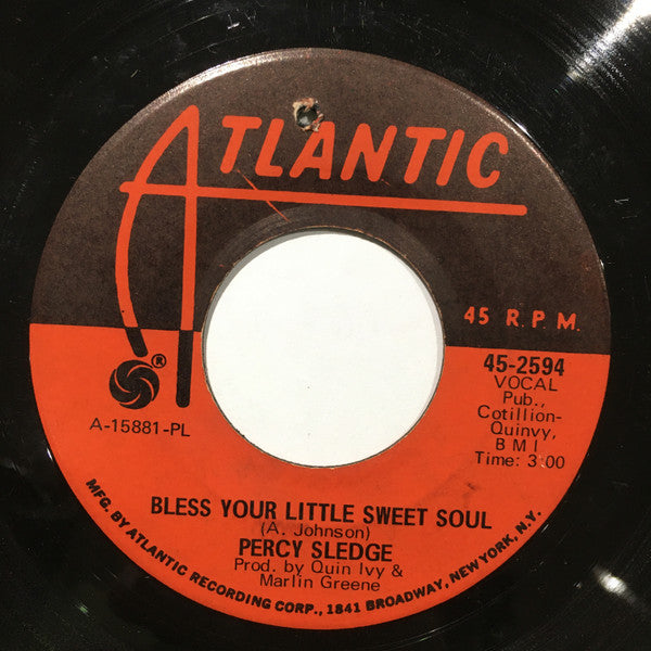 Percy Sledge : My Special Prayer / Bless Your Little Sweet Soul (7", Single, PL )