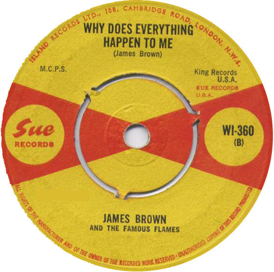 James Brown And The Famous Flames* : Night Train (7", 3-P)