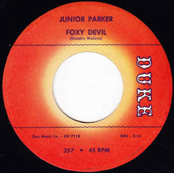 Little Junior Parker : Someone Somewhere / Foxy Devil (7", Single)