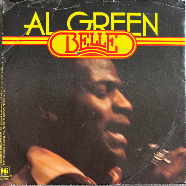 Al Green : Belle (7", Single)