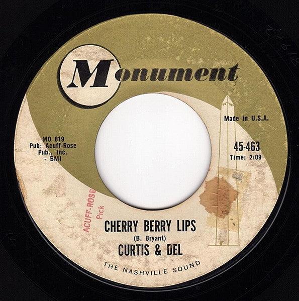 Curtis & Del : (They Say) You Can't Have Everything / Cherry Berry Lips (7", Single)