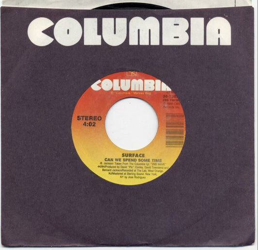 Surface : Can We Spend Some Time (7")