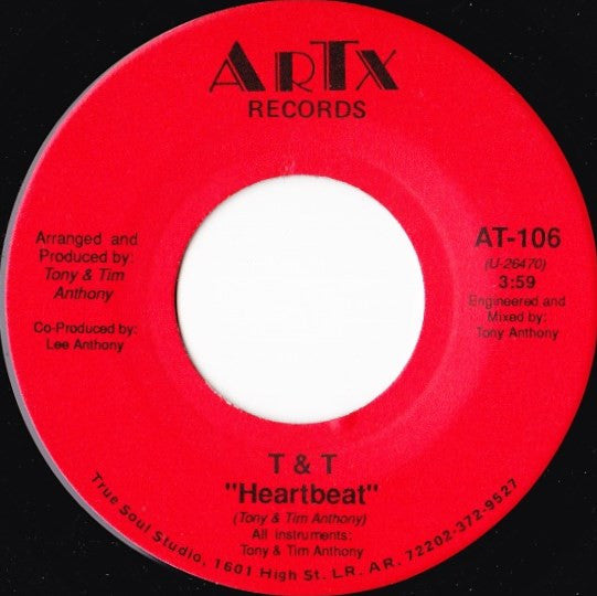 T & T (6) : Simple Girl / Heartbeat (7")